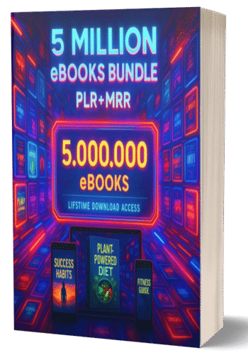 5 Million eBooks Mega Bundle Plr Mrr