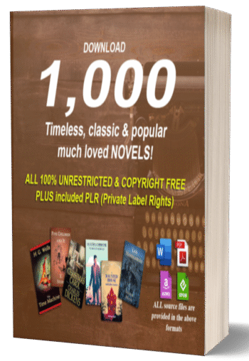 1000 timeless classic & famous novels in digital format